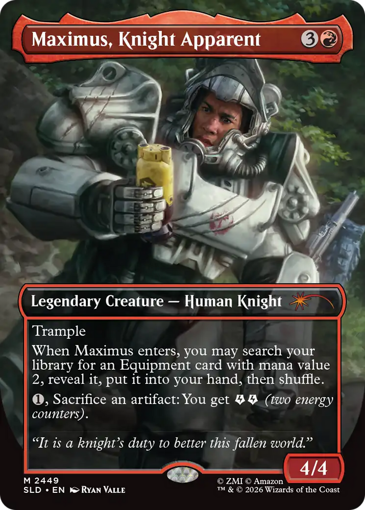 Maximus, Knight Apparent [Secret Lair Drop Series] | Exor Games Truro