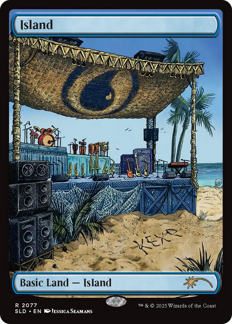 Island (2077) [Secret Lair Drop Series] | Exor Games Truro
