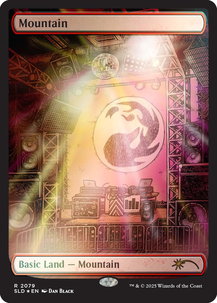 Mountain (2079) (Rainbow Foil) [Secret Lair Drop Series] | Exor Games Truro