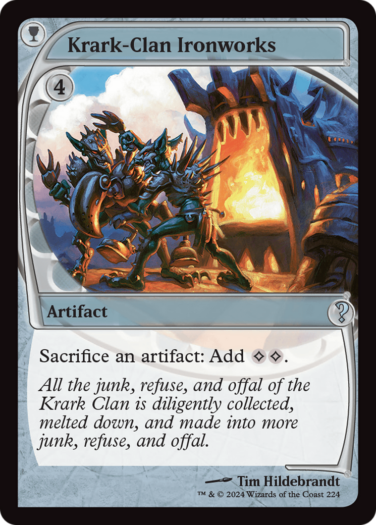 Krark-Clan Ironworks (Future Sight) [Mystery Booster 2] | Exor Games Truro