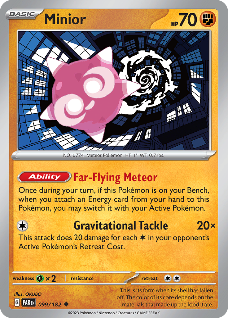 Minior (099/182) [Scarlet & Violet: Paradox Rift] | Exor Games Truro