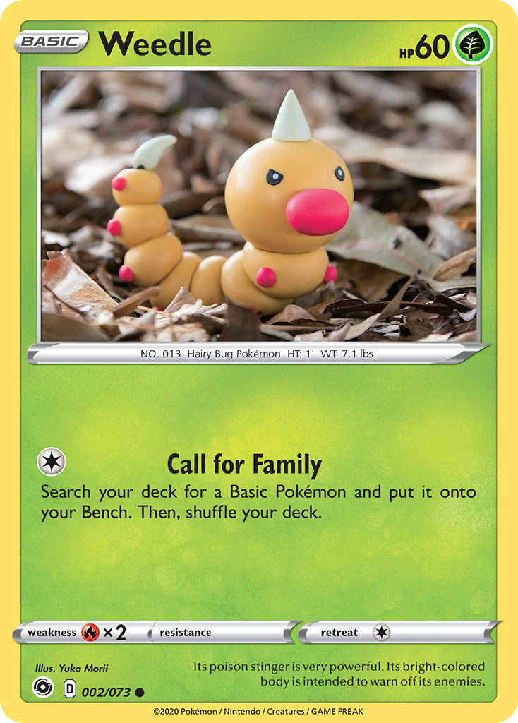 Weedle (002/073) [Sword & Shield: Champion's Path] | Exor Games Truro