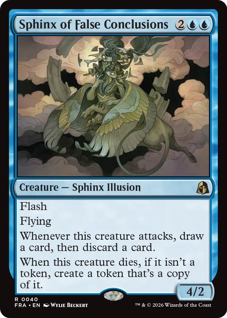 Sphinx of False Conclusions [Reality Fracture] | Exor Games Truro