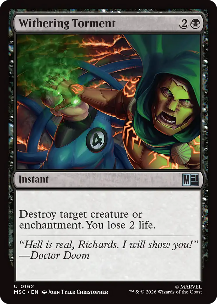 Withering Torment [Marvel Super Heroes Commander] | Exor Games Truro