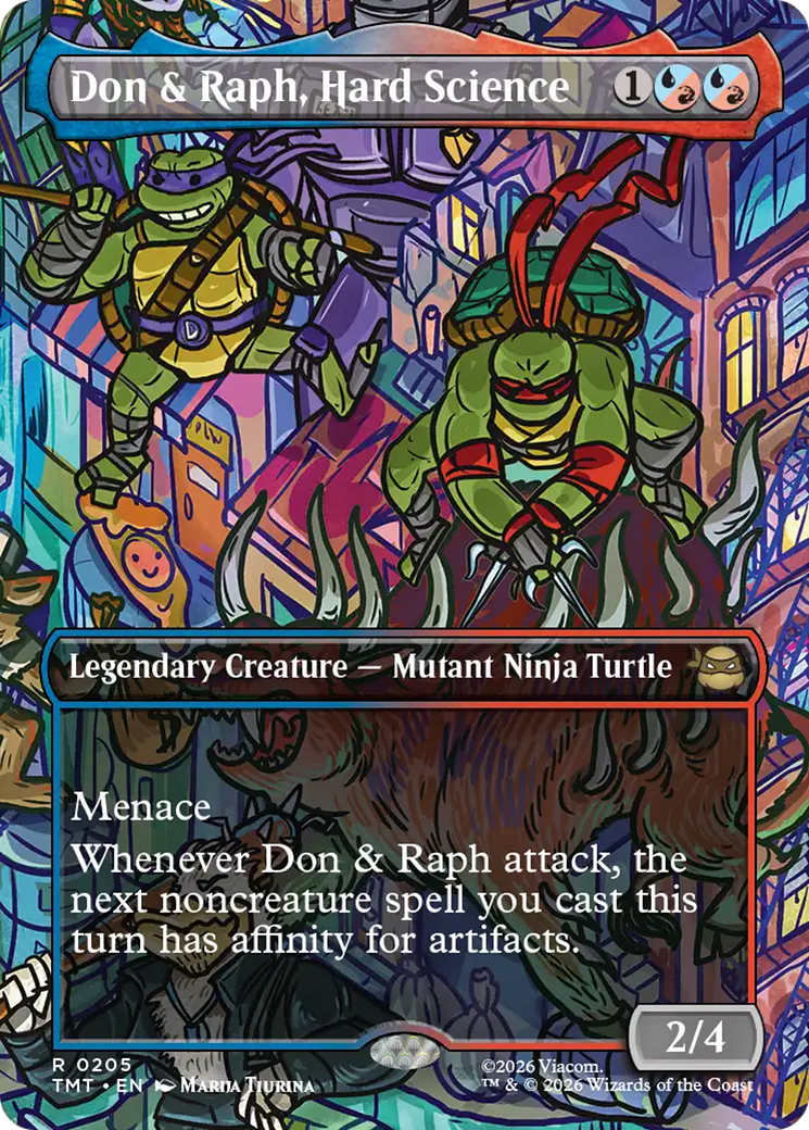 Don & Raph, Hard Science (Borderless) [Teenage Mutant Ninja Turtles] | Exor Games Truro