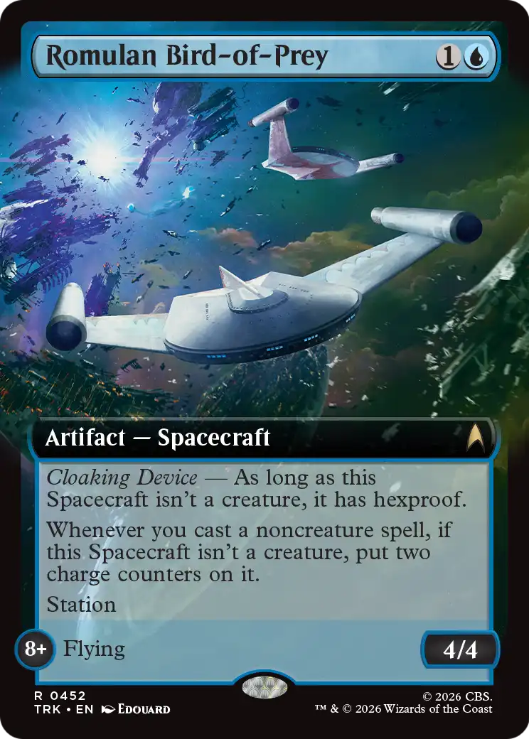 Romulan Bird-of-Prey (Extended Art) [Star Trek] | Exor Games Truro