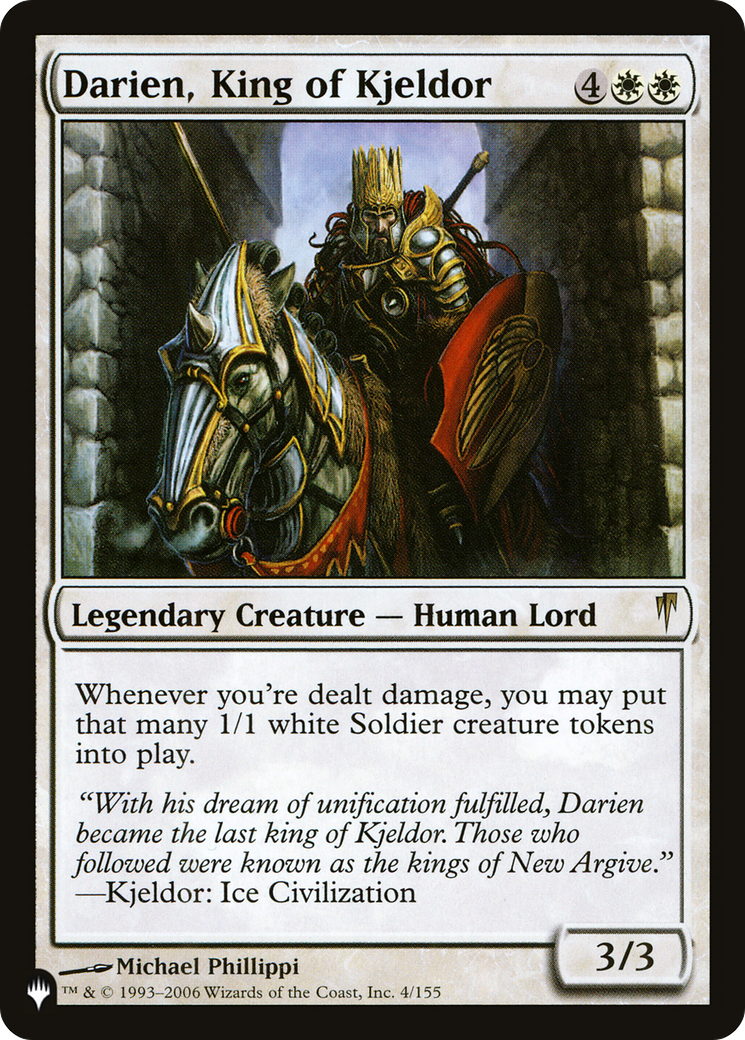 Darien, King of Kjeldor [The List] | Exor Games Truro
