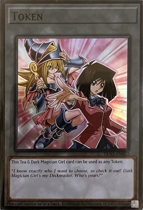 Token (Tea & Dark Magician Girl) [TKN5-EN022] Super Rare | Exor Games Truro
