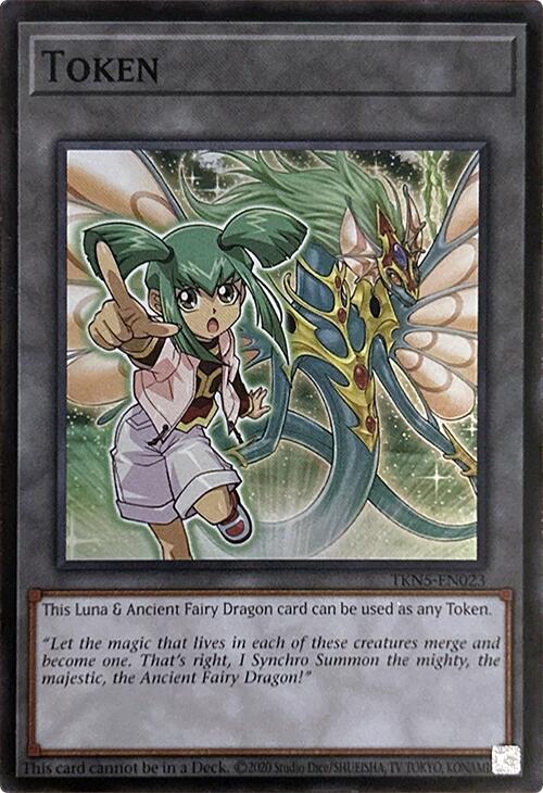 Token (Luna & Ancient Fairy Dragon) [TKN5-EN023] Super Rare | Exor Games Truro
