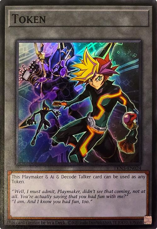 Token (Playmaker & Ai & Decode Talker) [TKN5-EN024] Super Rare | Exor Games Truro