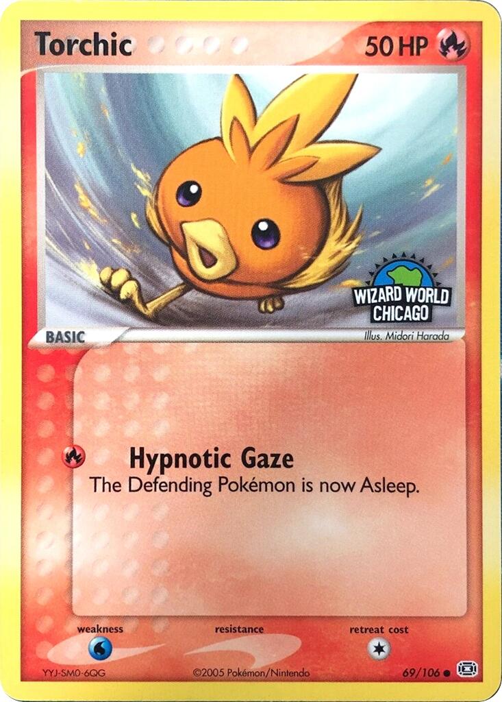 Torchic (69/106) (Wizard World Chicago) [Miscellaneous Cards] | Exor Games Truro