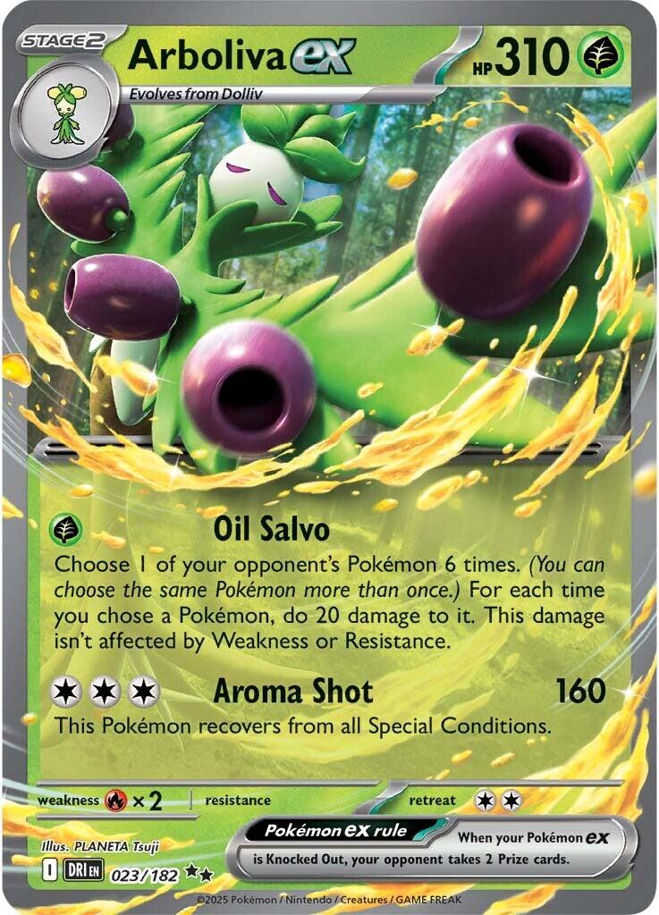 Arboliva ex (023/182) [Scarlet & Violet: Destined Rivals] | Exor Games Truro
