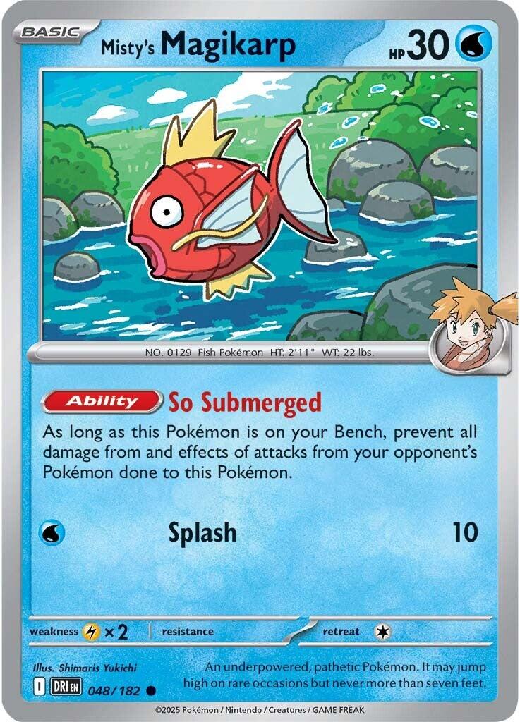 Misty's Magikarp (048/182) [Scarlet & Violet: Destined Rivals] | Exor Games Truro