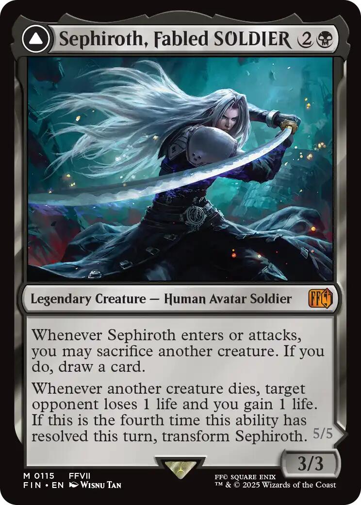 Sephiroth, Fabled SOLDIER // Sephiroth, One-Winged Angel [FINAL FANTASY] | Exor Games Truro