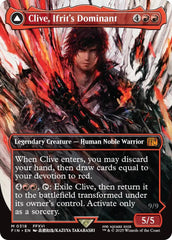 Clive, Ifrit's Dominant // Ifrit, Warden of Inferno (Borderless) (0318) [FINAL FANTASY] | Exor Games Truro