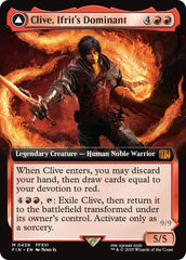 Clive, Ifrit's Dominant // Ifrit, Warden of Inferno (Extended Art) [FINAL FANTASY] | Exor Games Truro
