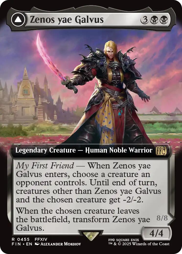 Zenos yae Galvus // Shinryu, Transcendent Rival (Extended Art) [FINAL FANTASY] | Exor Games Truro