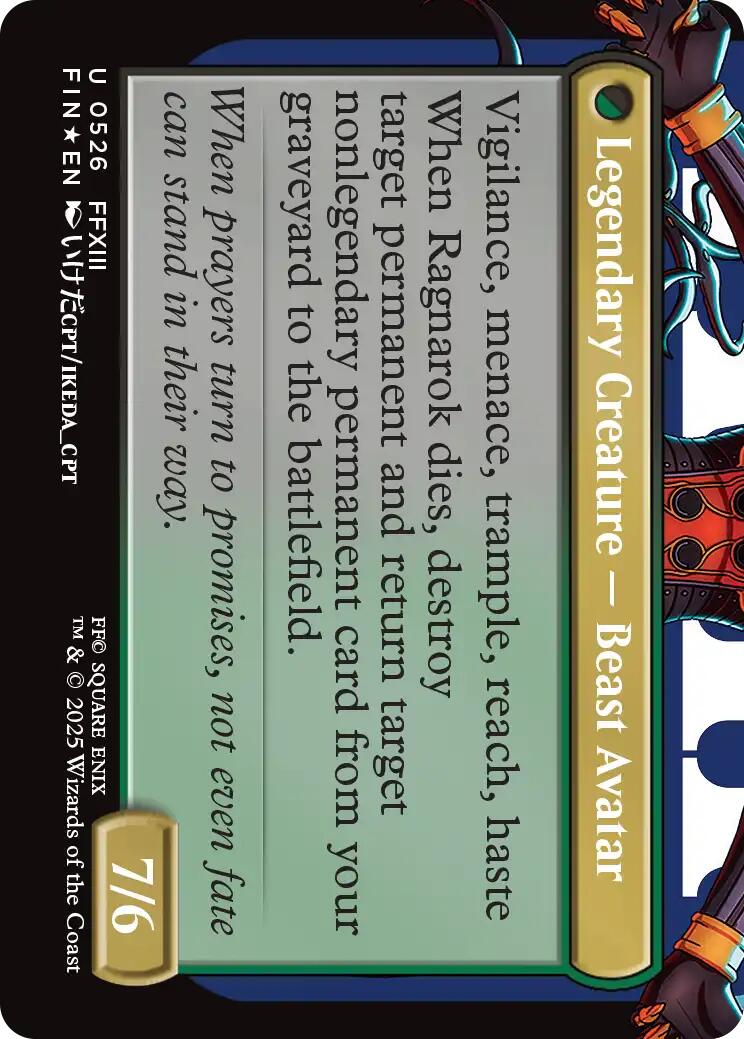 Fang, Fearless l'Cie (Borderless) (Surge Foil) [FINAL FANTASY] | Exor Games Truro