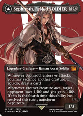 Sephiroth, Fabled SOLDIER // Sephiroth, One-Winged Angel (Borderless) (Surge Foil) [FINAL FANTASY] | Exor Games Truro