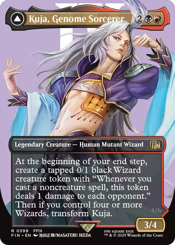 Kuja, Genome Sorcerer // Trance Kuja, Fate Defied (Borderless) [FINAL FANTASY] | Exor Games Truro