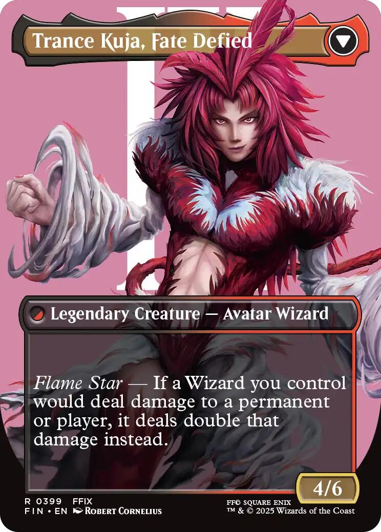 Kuja, Genome Sorcerer // Trance Kuja, Fate Defied (Borderless) [FINAL FANTASY] | Exor Games Truro