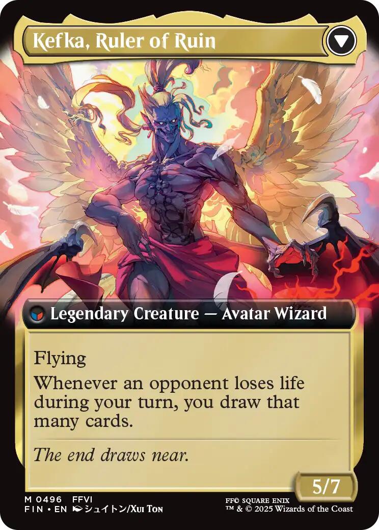 Kefka, Court Mage // Kefka, Ruler of Ruin (Extended Art) [FINAL FANTASY] | Exor Games Truro
