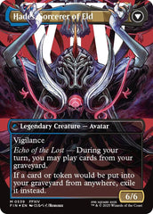 Emet-Selch, Unsundered // Hades, Sorcerer of Eld (Borderless) (Surge Foil) [FINAL FANTASY] | Exor Games Truro