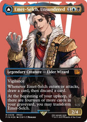 Emet-Selch, Unsundered // Hades, Sorcerer of Eld (Borderless) (Surge Foil) [FINAL FANTASY] | Exor Games Truro