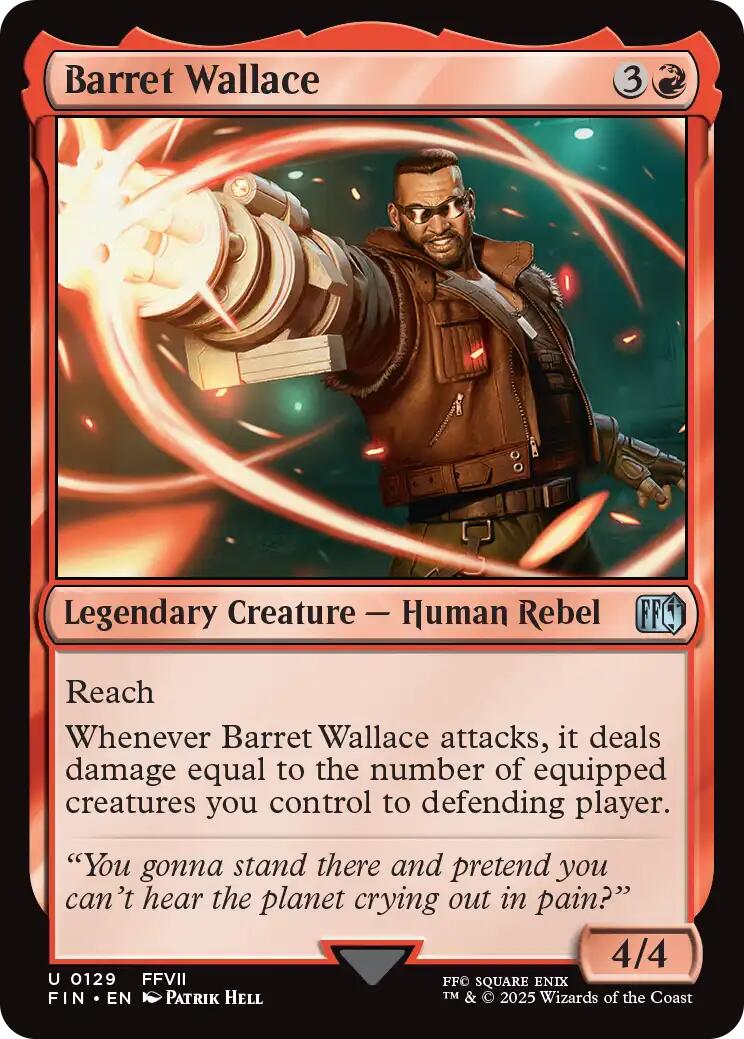Barret Wallace [FINAL FANTASY] | Exor Games Truro