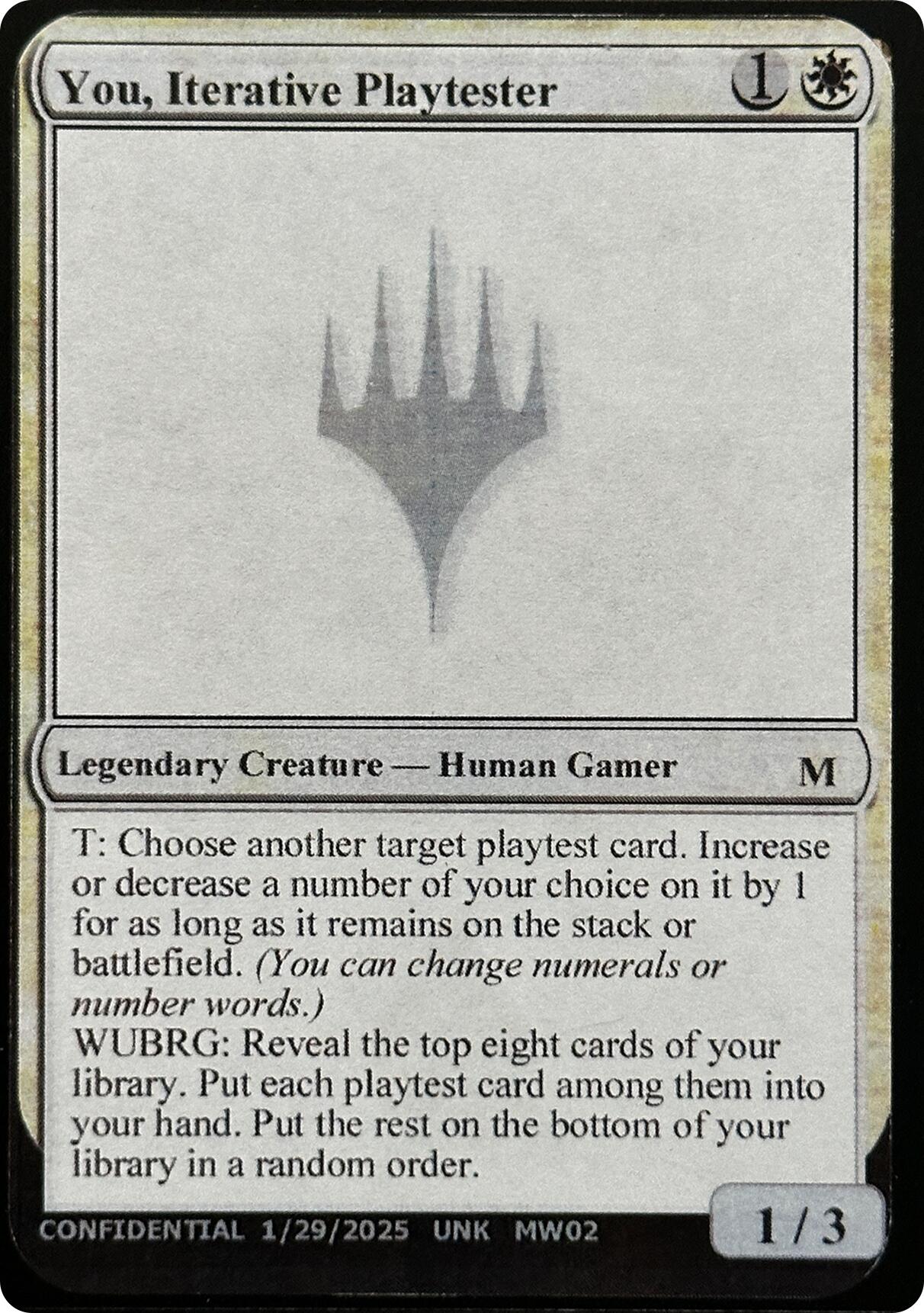 You, Iterative Playtester [Unknown Event] | Exor Games Truro