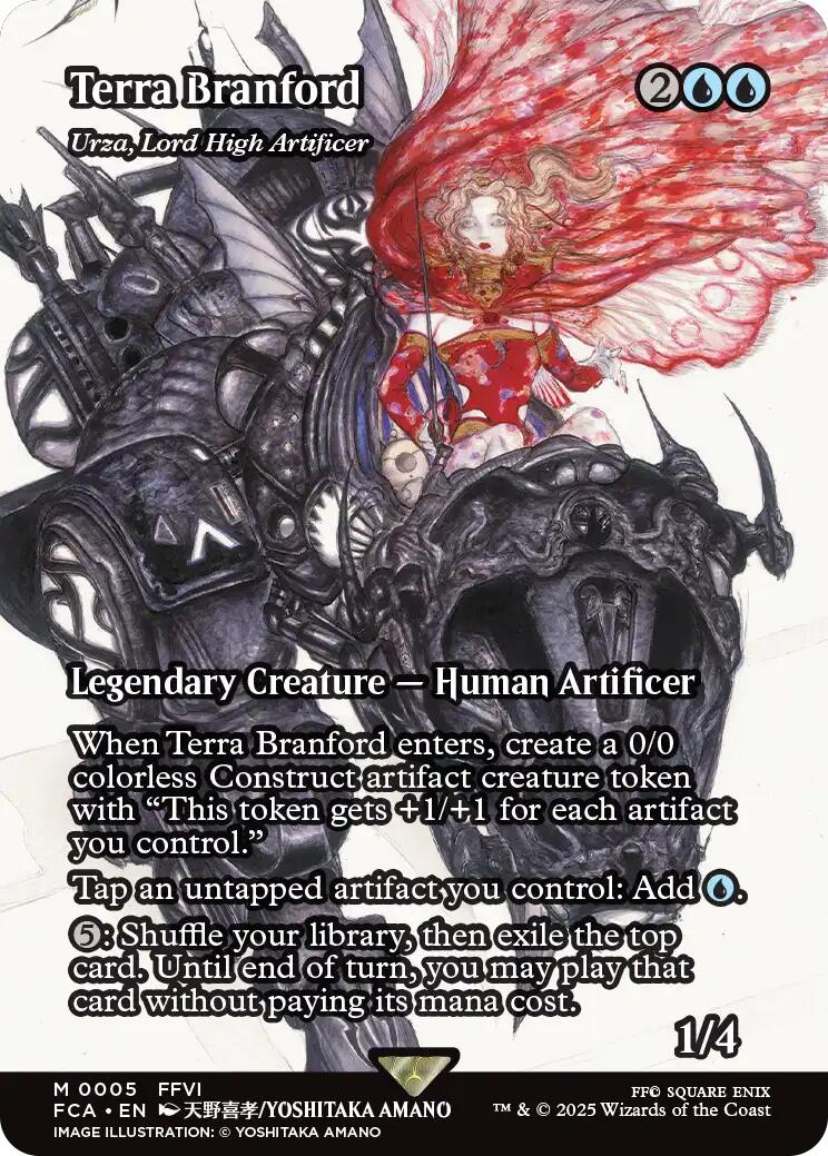 Terra Branford - Urza, Lord High Artificer (Showcase) [FINAL FANTASY : Through the Ages] | Exor Games Truro
