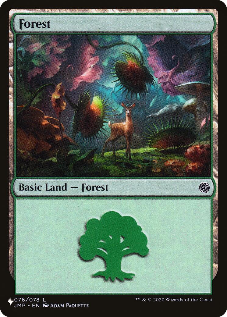 Forest (076) (JMP) [The List] | Exor Games Truro