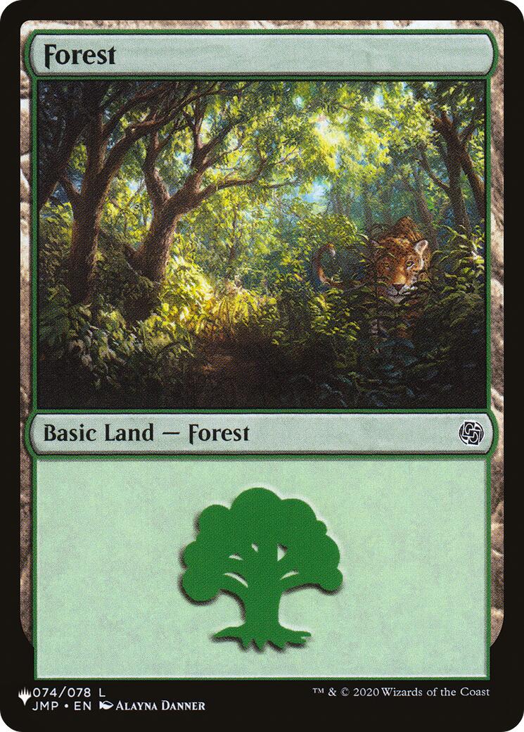 Forest (074) (JMP) [The List] | Exor Games Truro