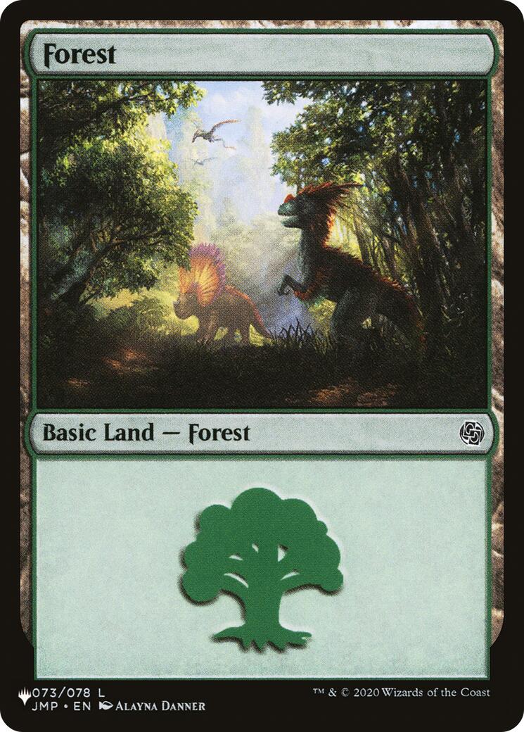 Forest (073) (JMP) [The List] | Exor Games Truro