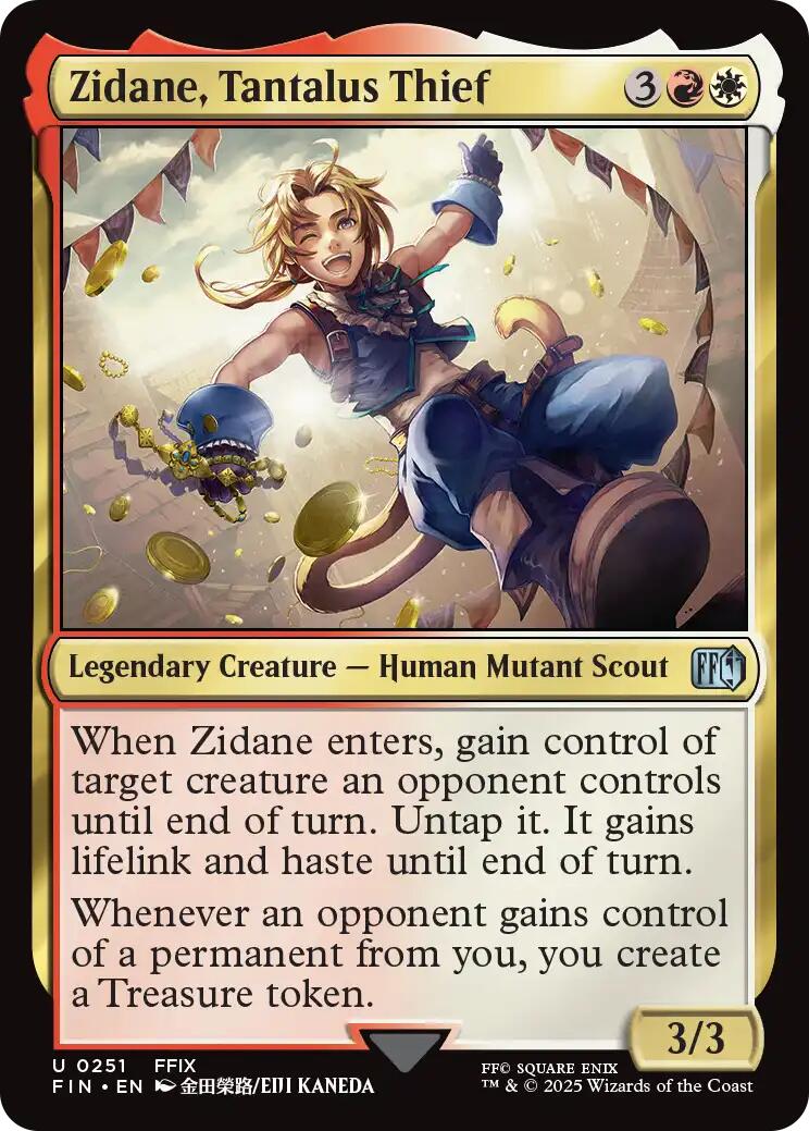 Zidane, Tantalus Thief [FINAL FANTASY] | Exor Games Truro