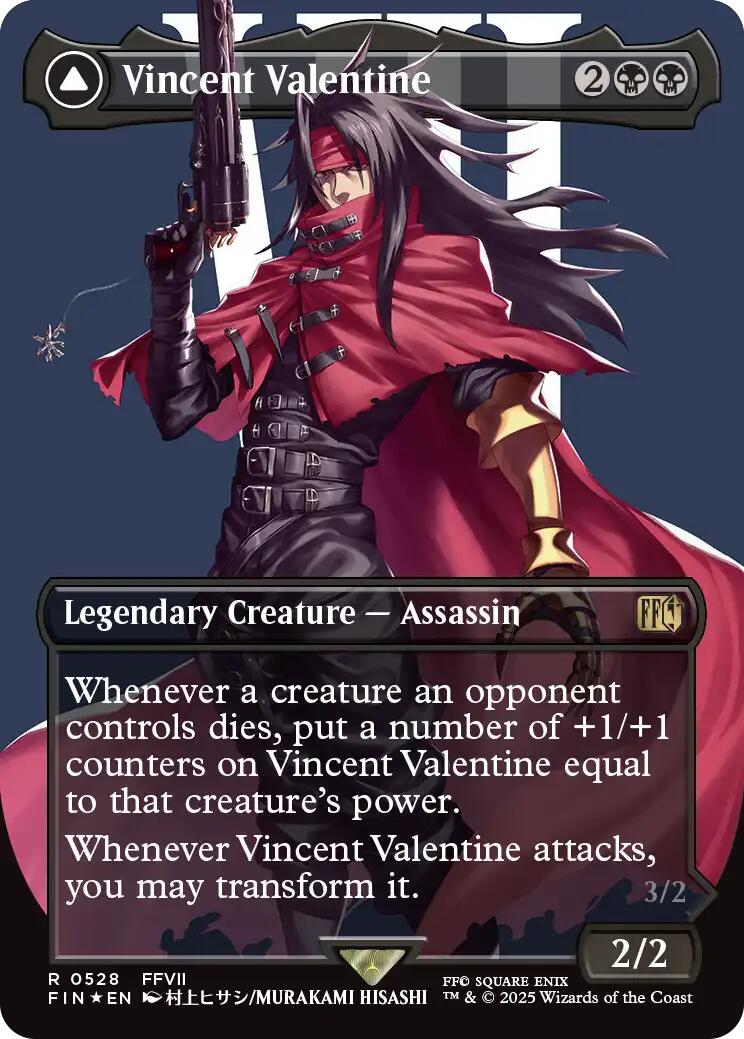 Vincent Valentine // Galian Beast (Borderless) (Surge Foil) [FINAL FANTASY] | Exor Games Truro