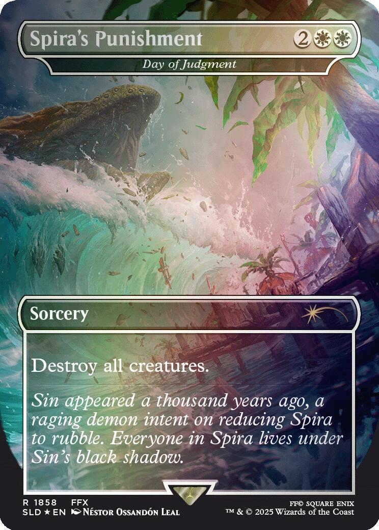Spira's Punishment - Day of Judgment (Rainbow Foil) [Secret Lair Drop Series] | Exor Games Truro