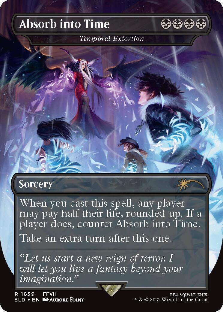 Absorb into Time - Temporal Extortion [Secret Lair Drop Series] | Exor Games Truro