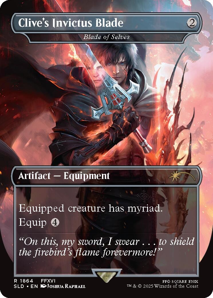 Clive's Invictus Blade - Blade of Selves [Secret Lair Drop Series] | Exor Games Truro