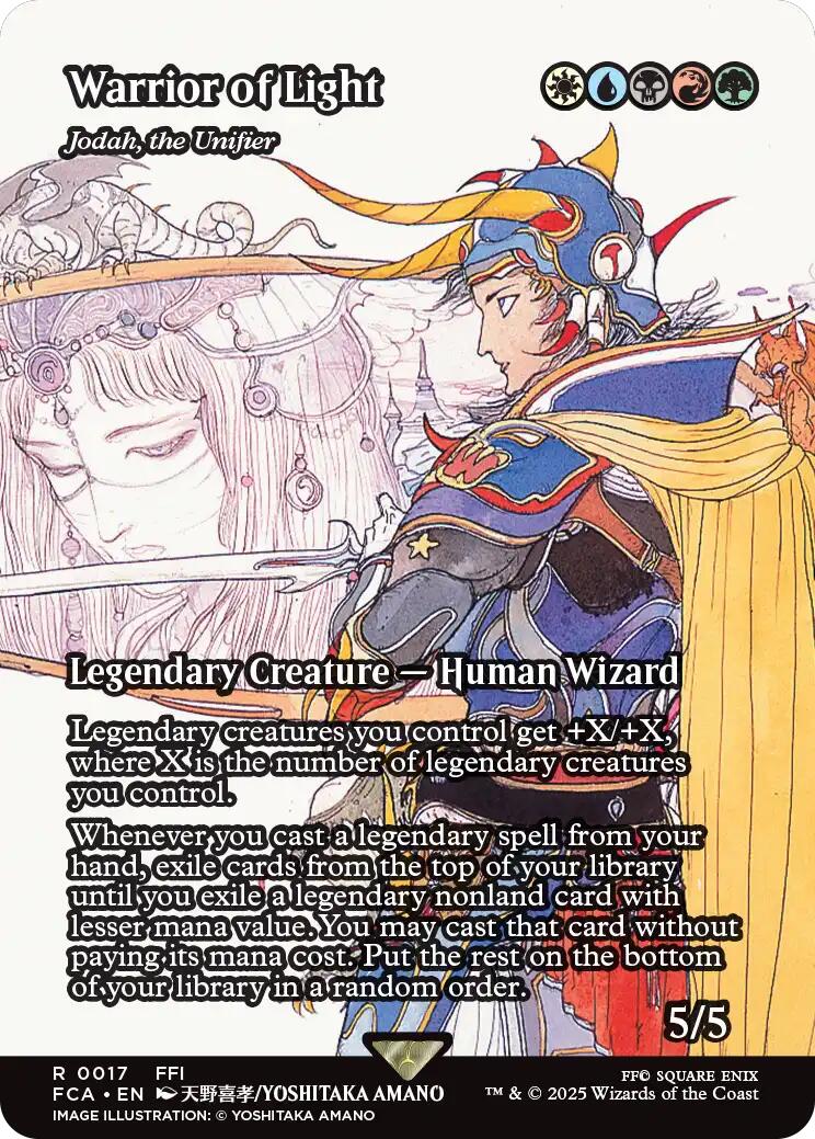 Warrior of Light - Jodah, the Unifier (Showcase) [FINAL FANTASY : Through the Ages] | Exor Games Truro