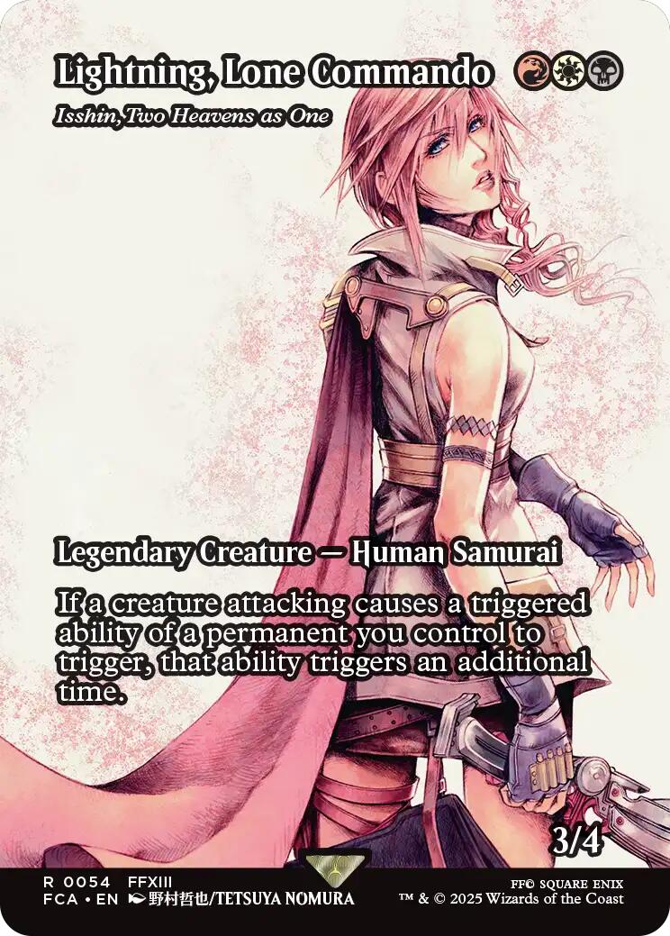 Lightning, Lone Commando - Isshin, Two Heavens as One (Showcase) [FINAL FANTASY : Through the Ages] | Exor Games Truro