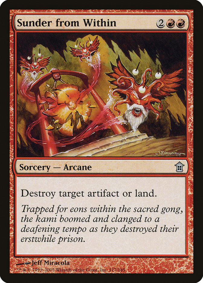 Sunder from Within [Saviors of Kamigawa] | Exor Games Truro