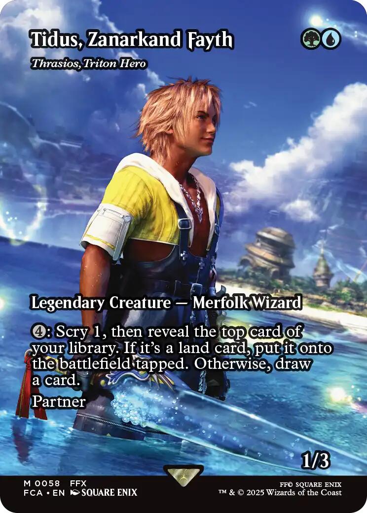Tidus, Zanarkand Fayth - Thrasios, Triton Hero (Showcase) [FINAL FANTASY : Through the Ages] | Exor Games Truro