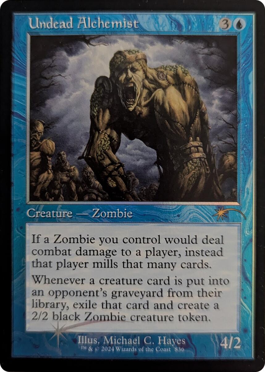 Undead Alchemist (Retro Frame) [Secret Lair Drop Series] | Exor Games Truro