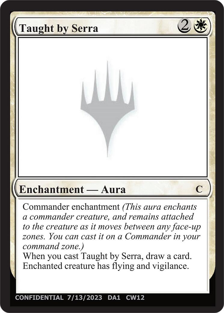 Taught by Serra [Unknown Event] | Exor Games Truro