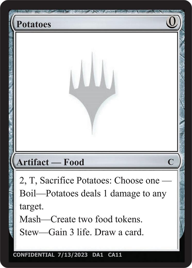 Potatoes [Mystery Booster] | Exor Games Truro