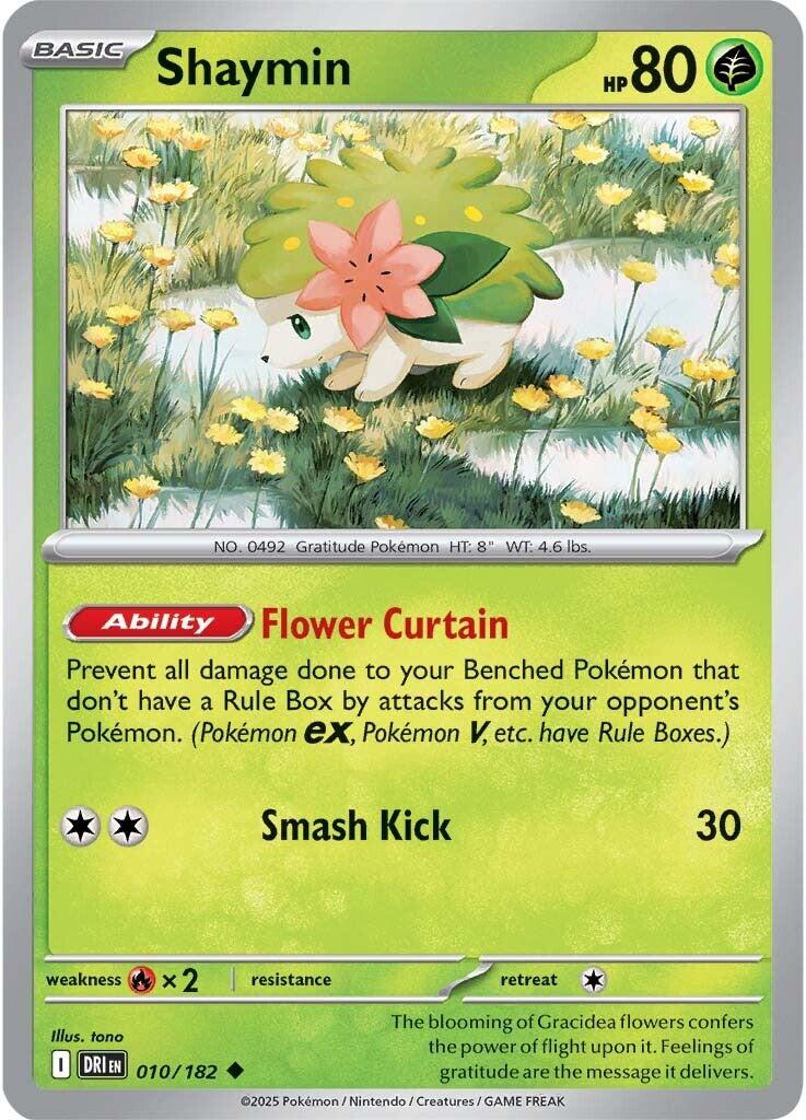Shaymin (010/182) [Scarlet & Violet: Destined Rivals] | Exor Games Truro
