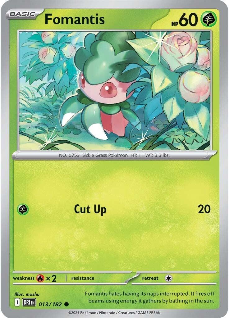 Fomantis (013/182) [Scarlet & Violet: Destined Rivals] | Exor Games Truro