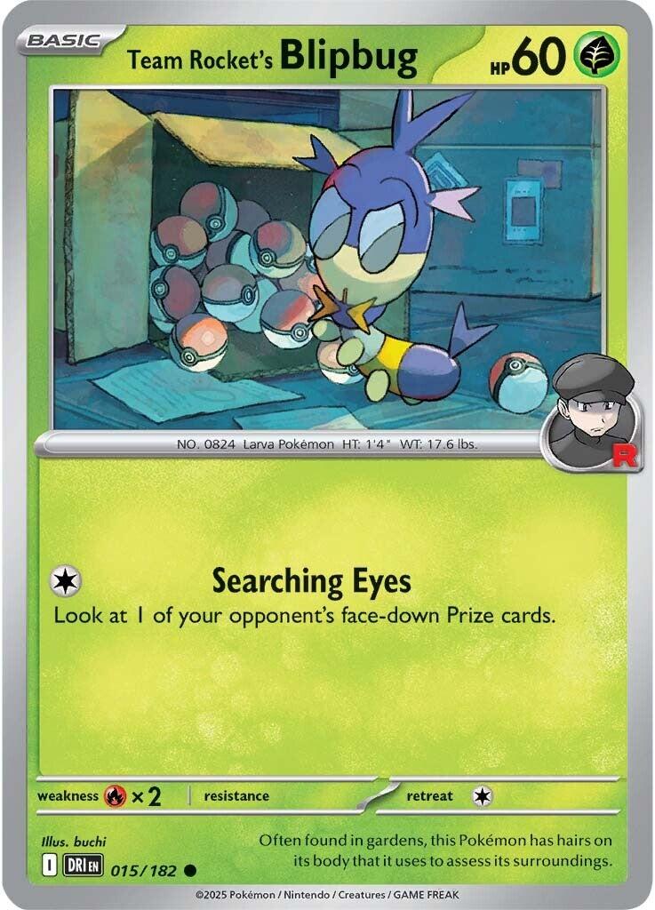 Team Rocket's Blipbug (015/182) [Scarlet & Violet: Destined Rivals] | Exor Games Truro