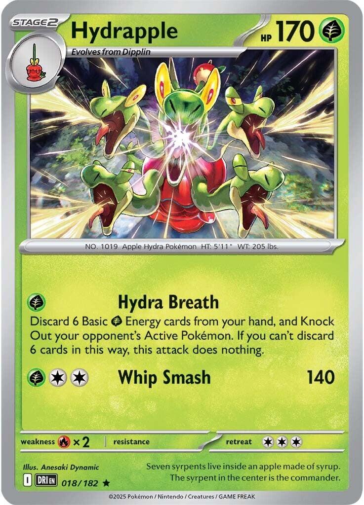 Hydrapple (018/182) [Scarlet & Violet: Destined Rivals] | Exor Games Truro